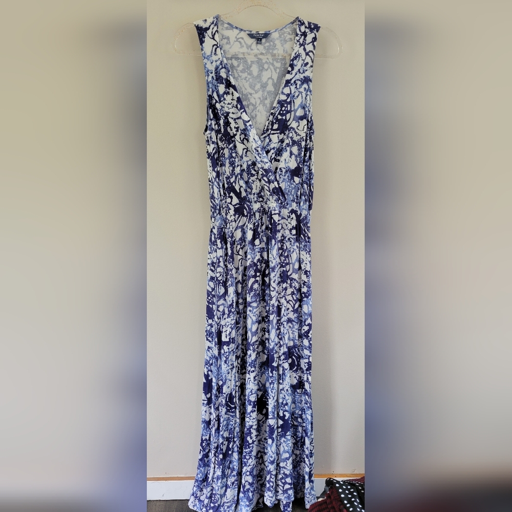 Peter Som Design Nation blue maxi dress